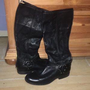 Black Frye boots size 10 barely worn